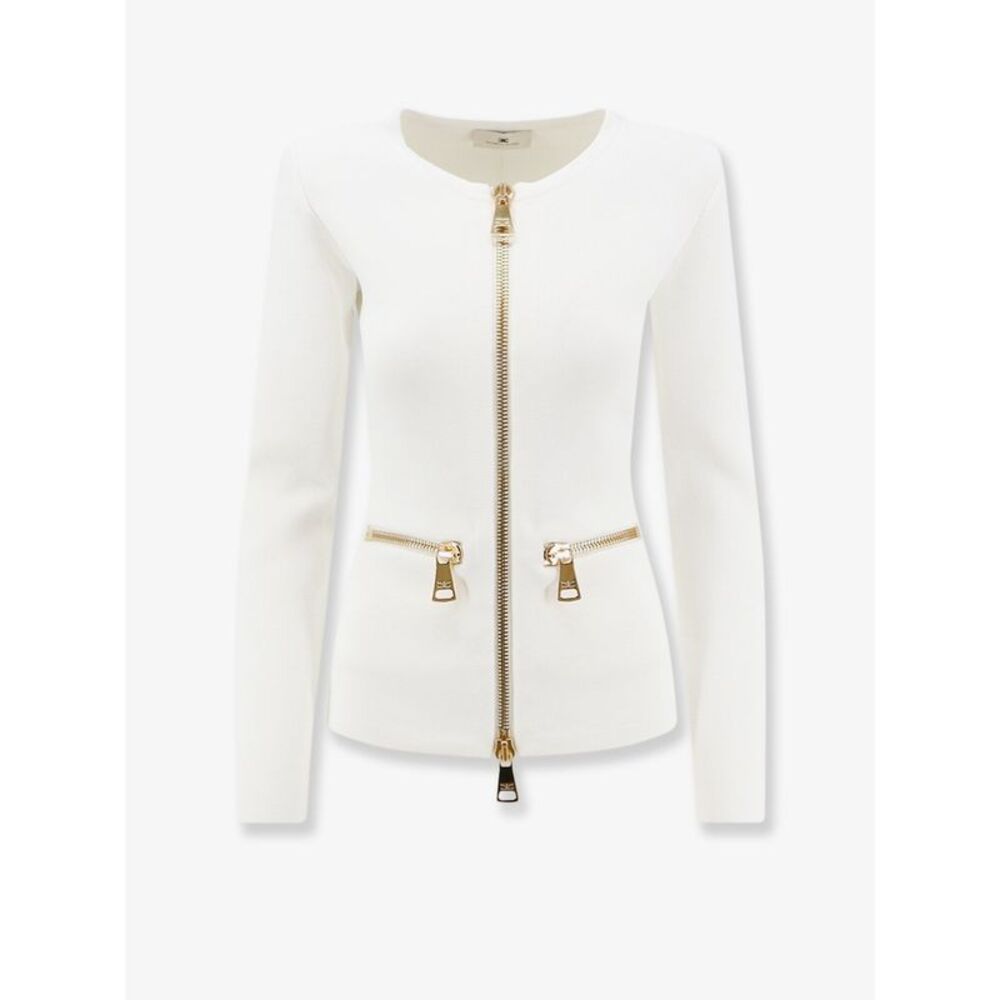 Elisabetta Franchi Women Knitted Blazer With Zip